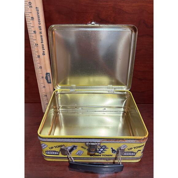 Vintage Rare 1999 Taxi TV Sitcom Metal Lunch Box The Tin Box Company Paramount - Picture 6 of 9